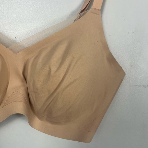 New HoneyLove CrossOver Bra Sand Color size 3X - Picture 5 of 11